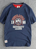 Men's Plus Size Graphic Short Sleeve T-Shirt
