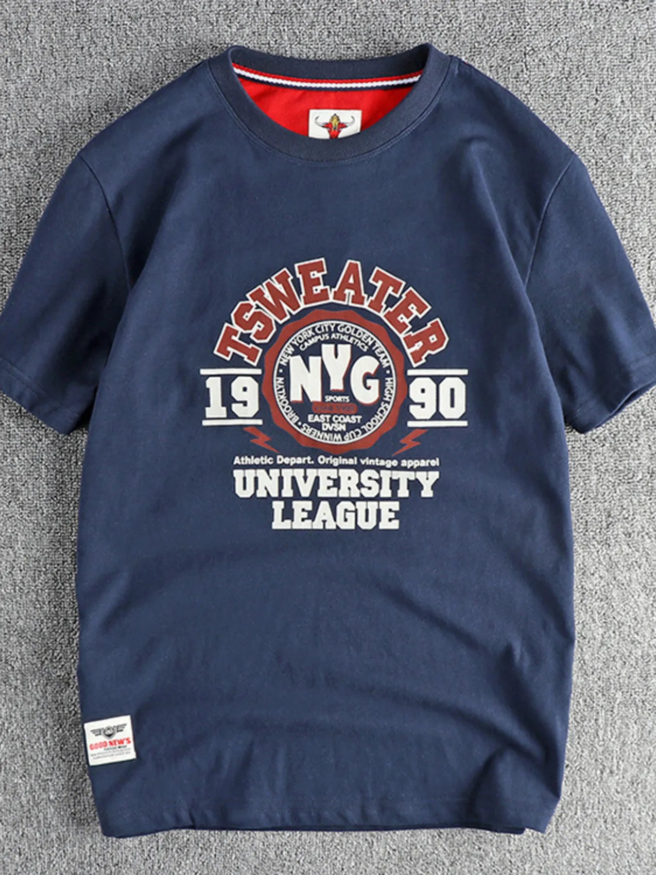 Men's Plus Size Graphic Short Sleeve T-Shirt