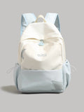 Two-Tone Lightweight Backpack Bag