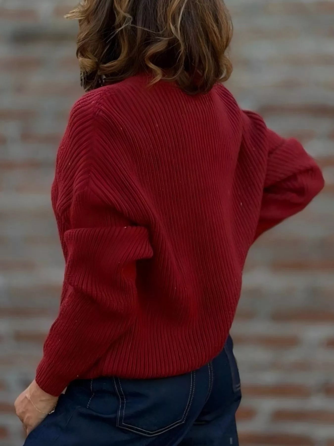 Full Size V-Neck Button-Up Knit Cardigan Plus Size