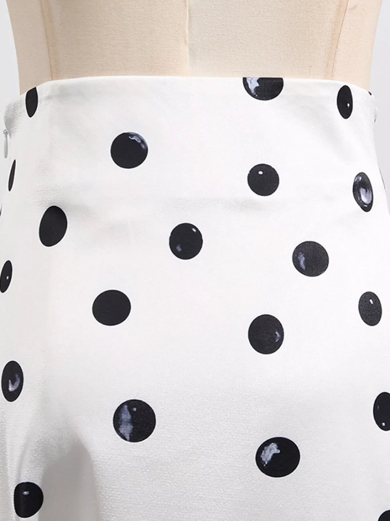 Polka Dot Ruffle Skirt
