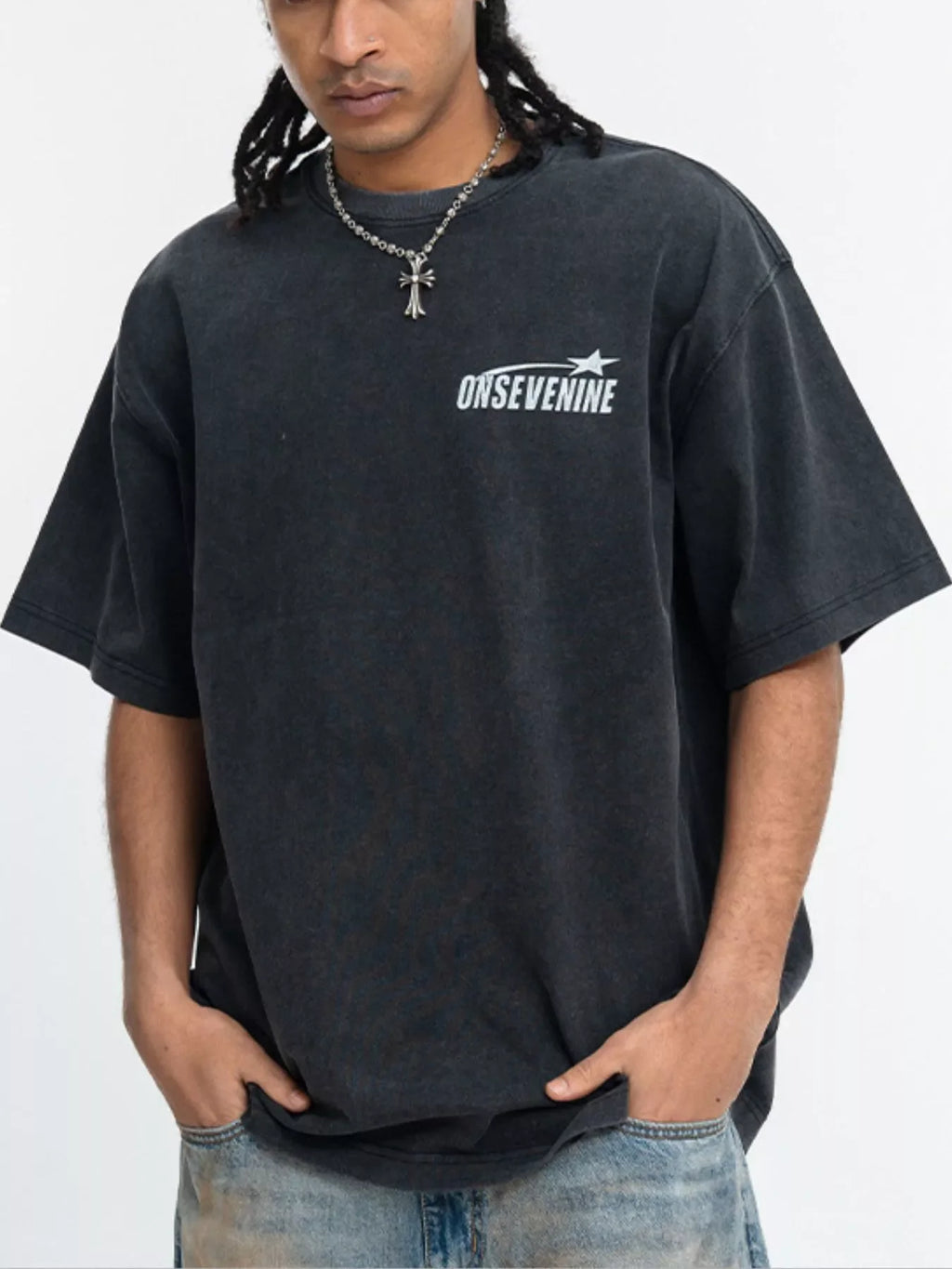 Men's Vintage Washed Graphic T-Shirt