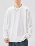 Men's Plus Size Casual Long Sleeve T-Shirt