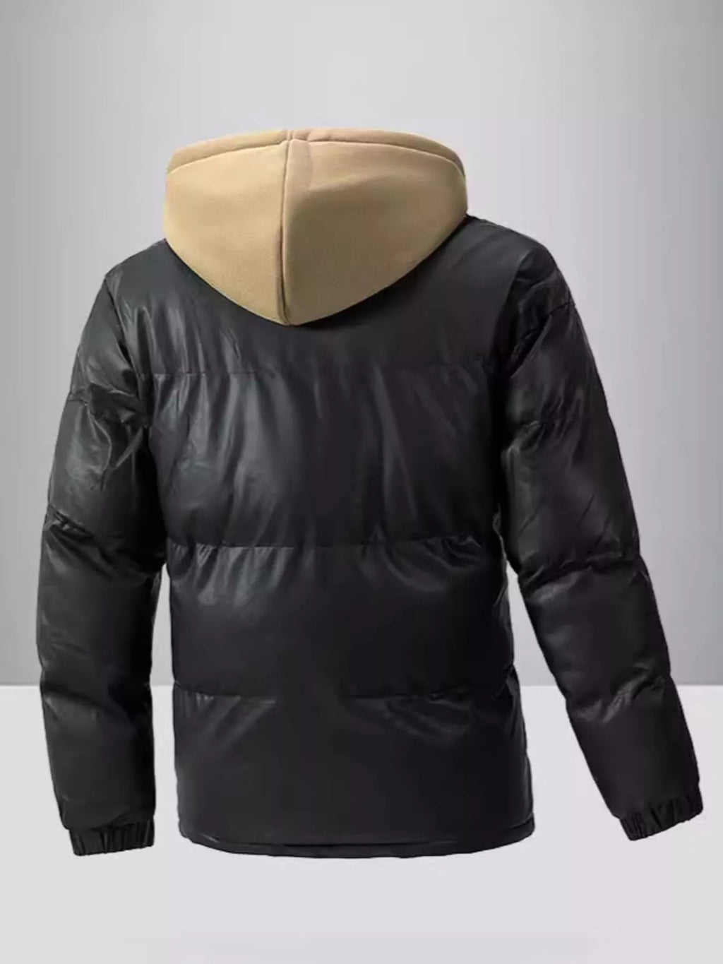 Men's Plus Size Zip Up Long Sleeve Hooded Jacket