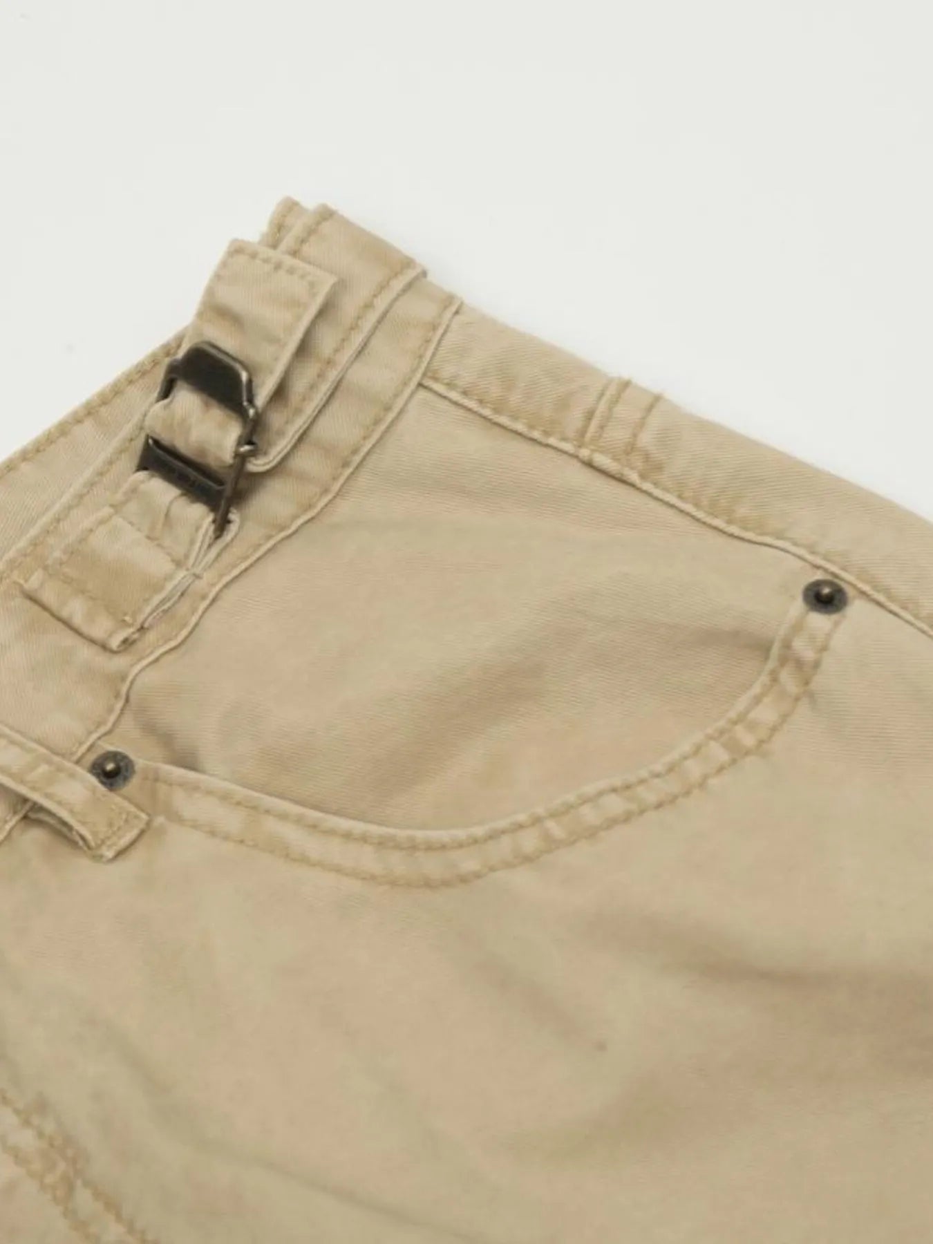 Men's Vintage Wide Leg Cargo Jeans