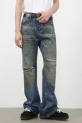 Men's Distressed Jeans