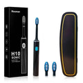 Sonic Electric Toothbrush – 6 Brush Heads, 3 Modes, AA Battery, IPX7 Waterproof