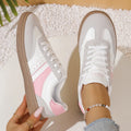 Round Toe Lace Up Sneakers