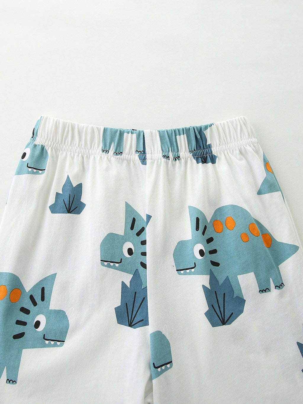 Children's Dinosaur Applique Two-Piece Set