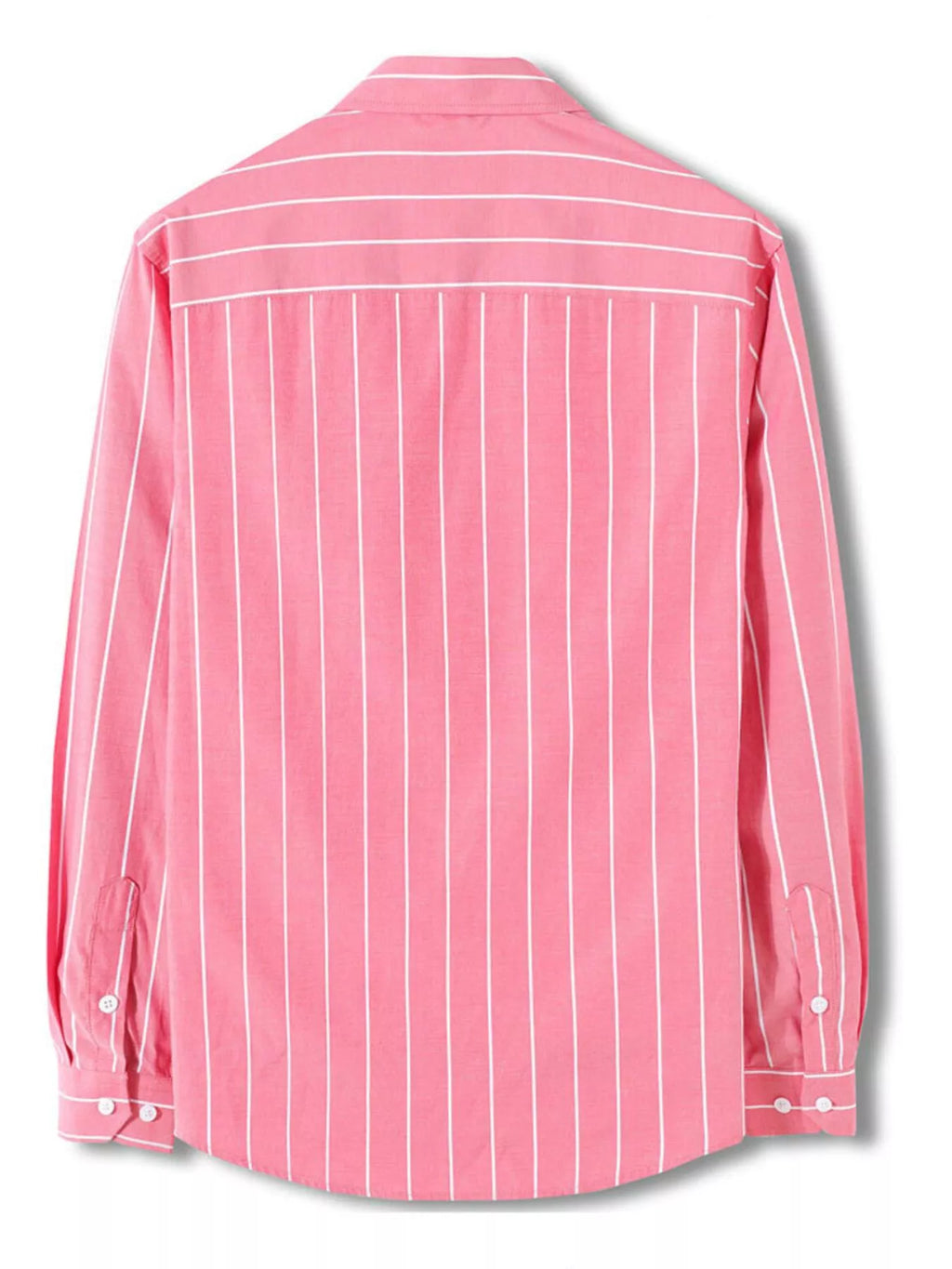 Men's Plus Size Classic Striped Long Sleeve Shirt