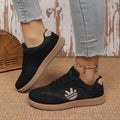 Round Toe Lace Up Sneakers