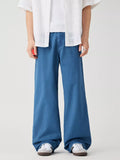 Men's Wide Leg Pants with Pockets