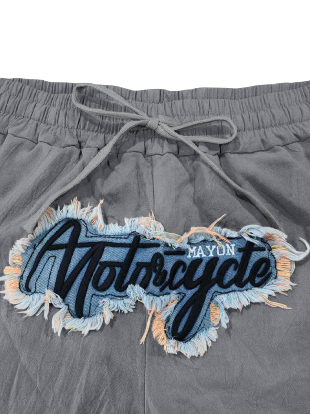 Men's Full Size Drawstring Letter Casual Pants Plus Size