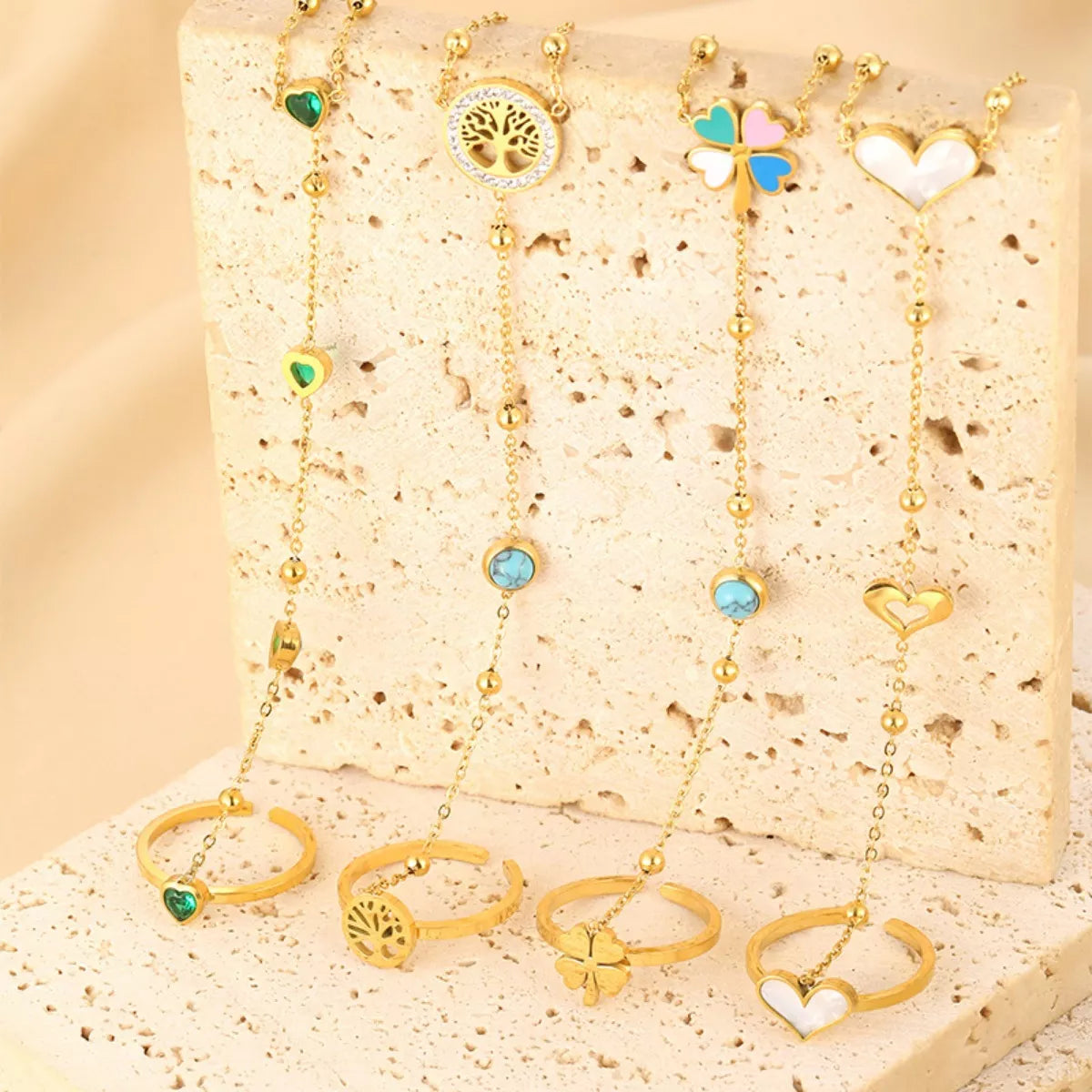 18K Gold-Plated Chain Bracelet