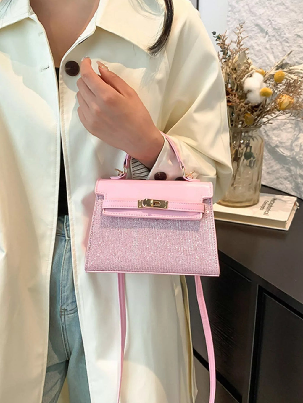 Adjustable Strap Mini Crossbody Bag