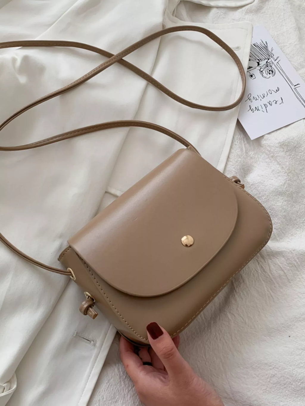PU Leather Crossbody Bag