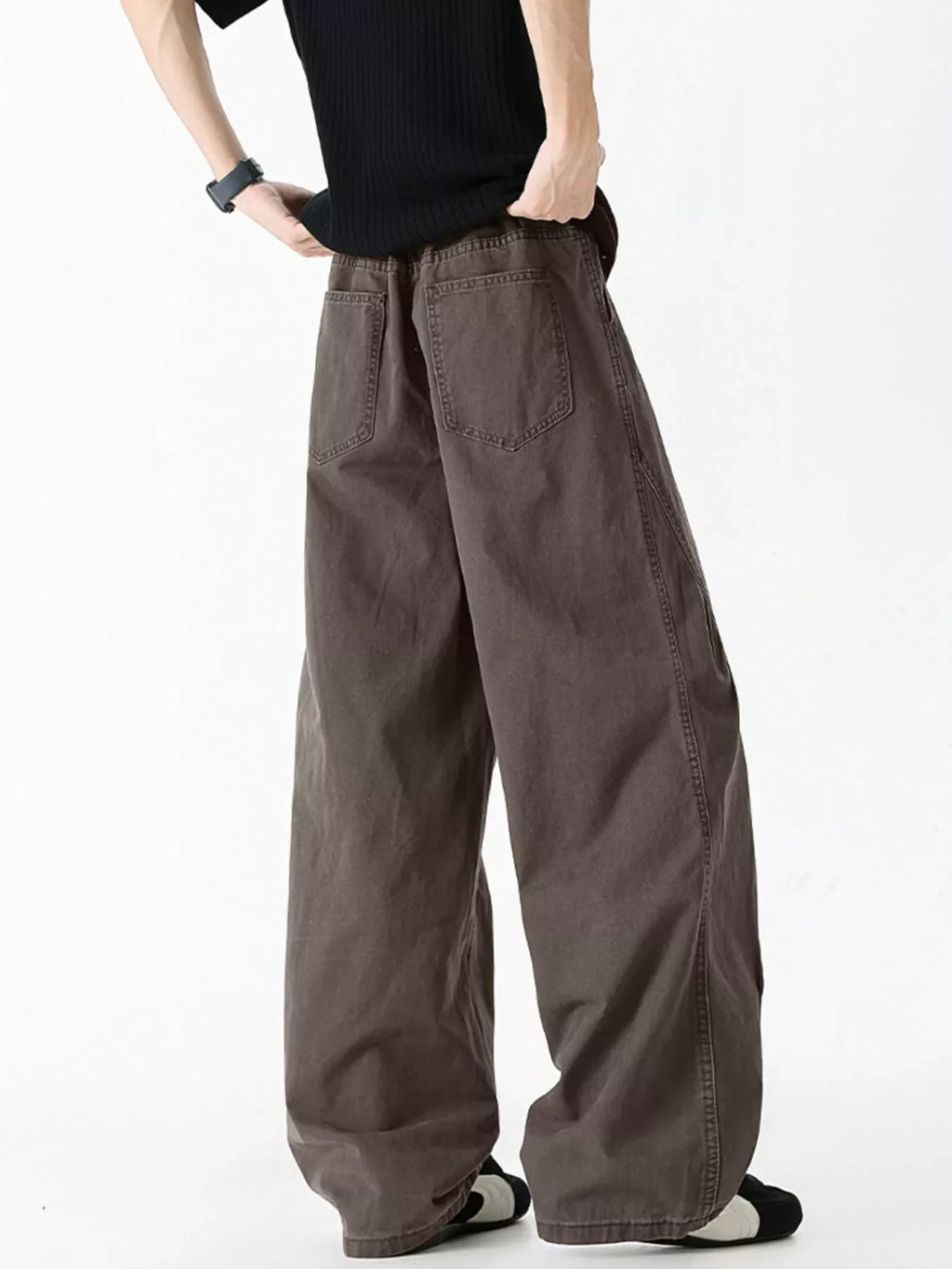 Men's Full Size Wide Leg Jeans Plus Size