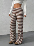 Striped Wide Leg Pants