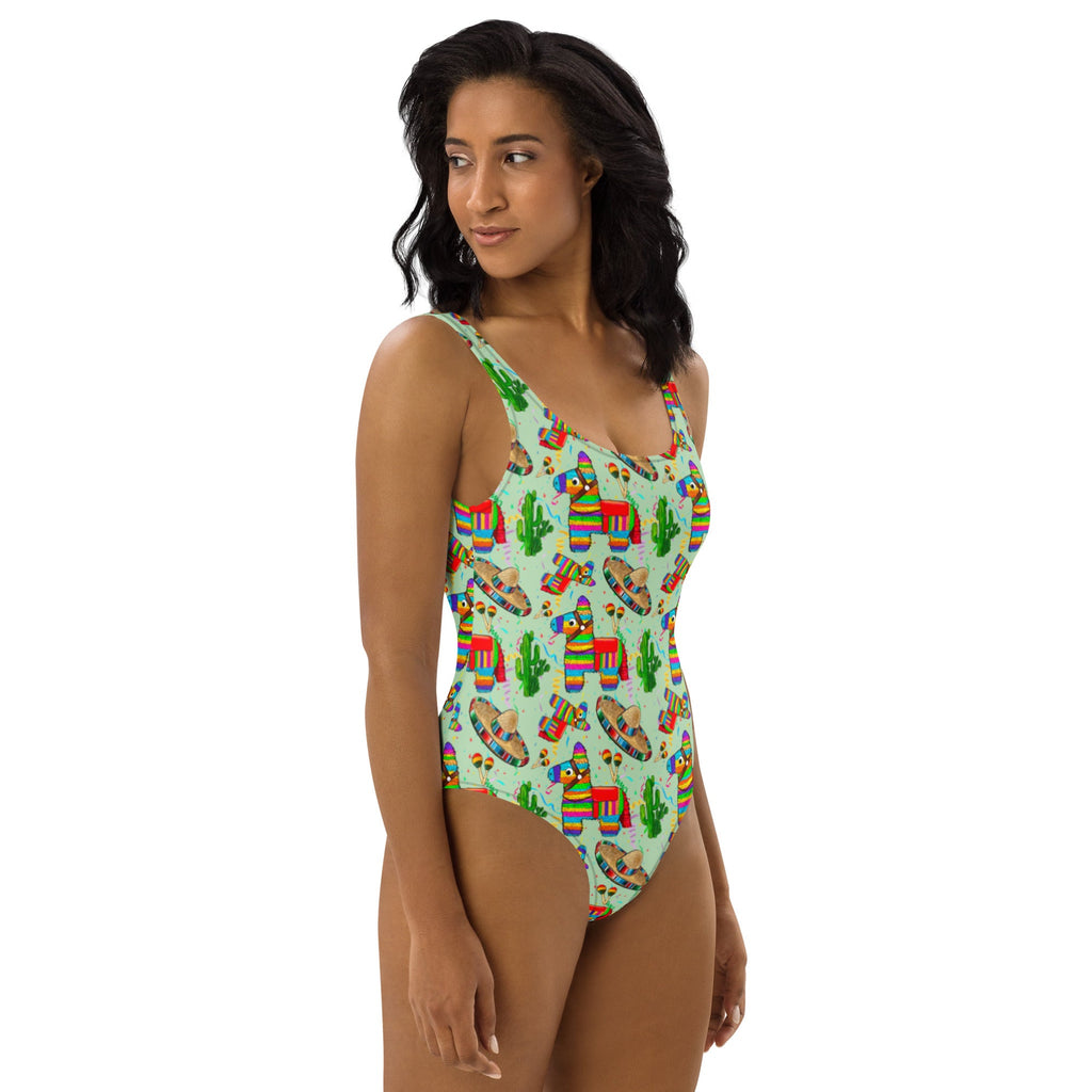 Baha Ranch Yeehaw Cinco De Mayo One-Piece Swimsuit