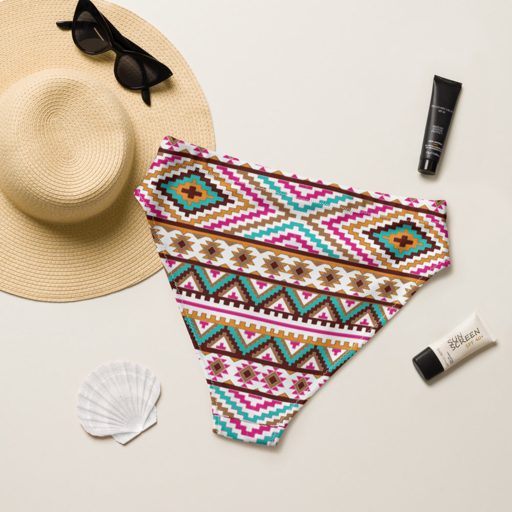 Baha Ranch Yeehaw Multi Aztec Bikini Bottom