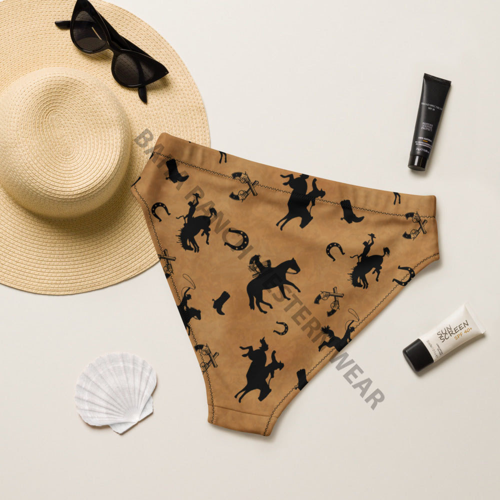 Baha Ranch Yeehaw Vintage Western Bikini Bottom