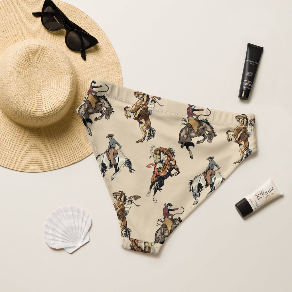 Baha Ranch Yeehaw Vintage Cowgirl Bikini Bottom