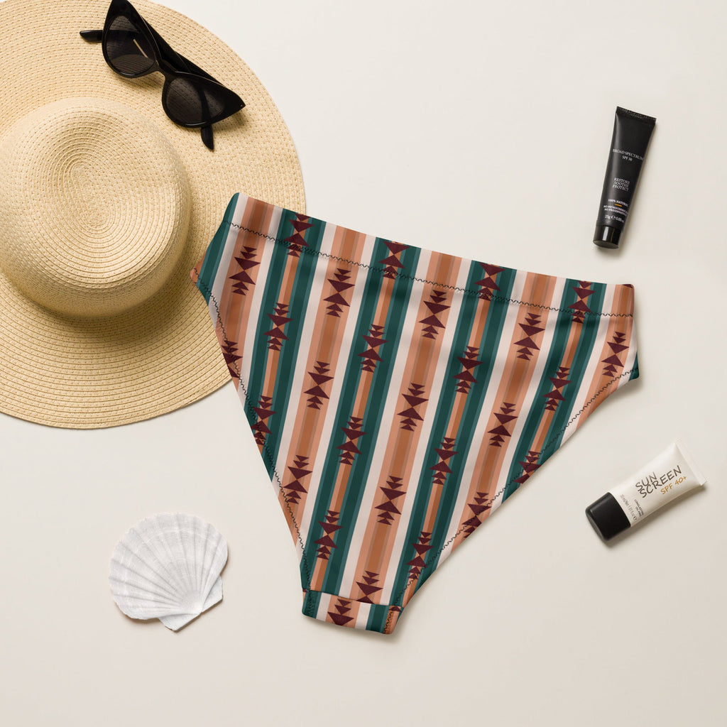 Baha Ranch Yeehaw Cocoa Aztec Bikini Bottom