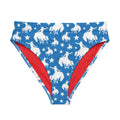 Baha Ranch Yeehaw Blue Rodeo Cowboy Bikini Bottom