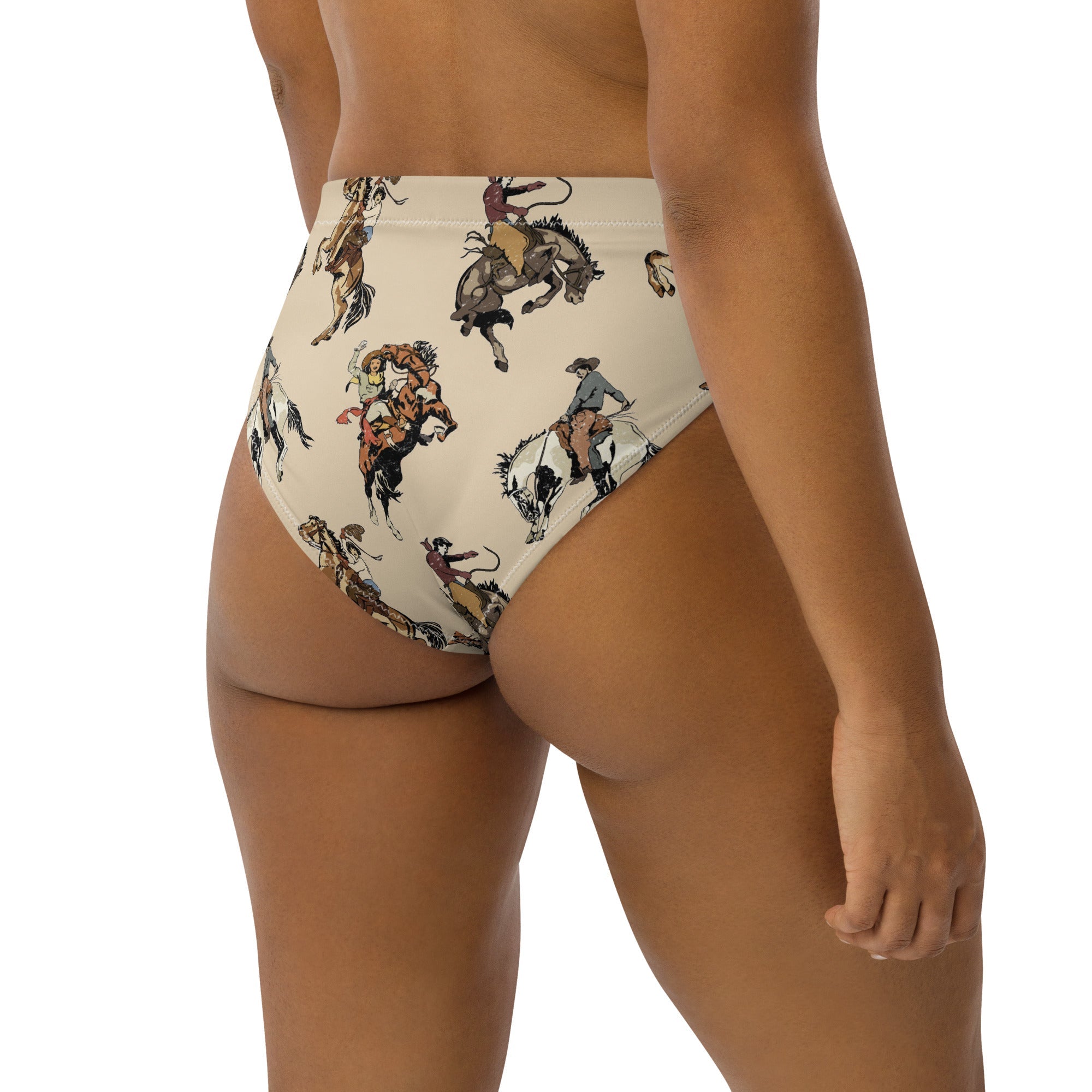Baha Ranch Yeehaw Vintage Cowgirl Bikini Bottom