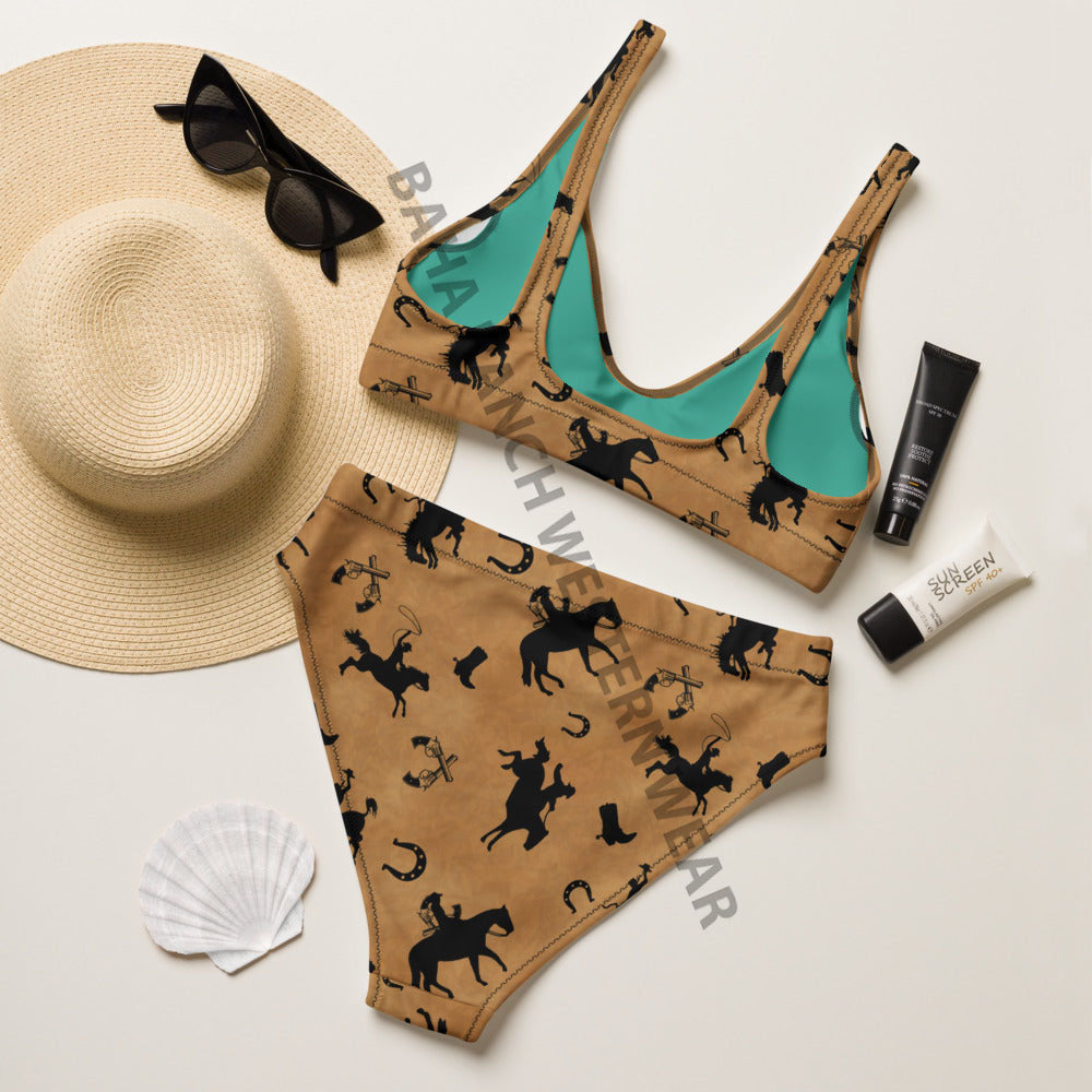 Baha Ranch Yeehaw Vintage Western Bikini