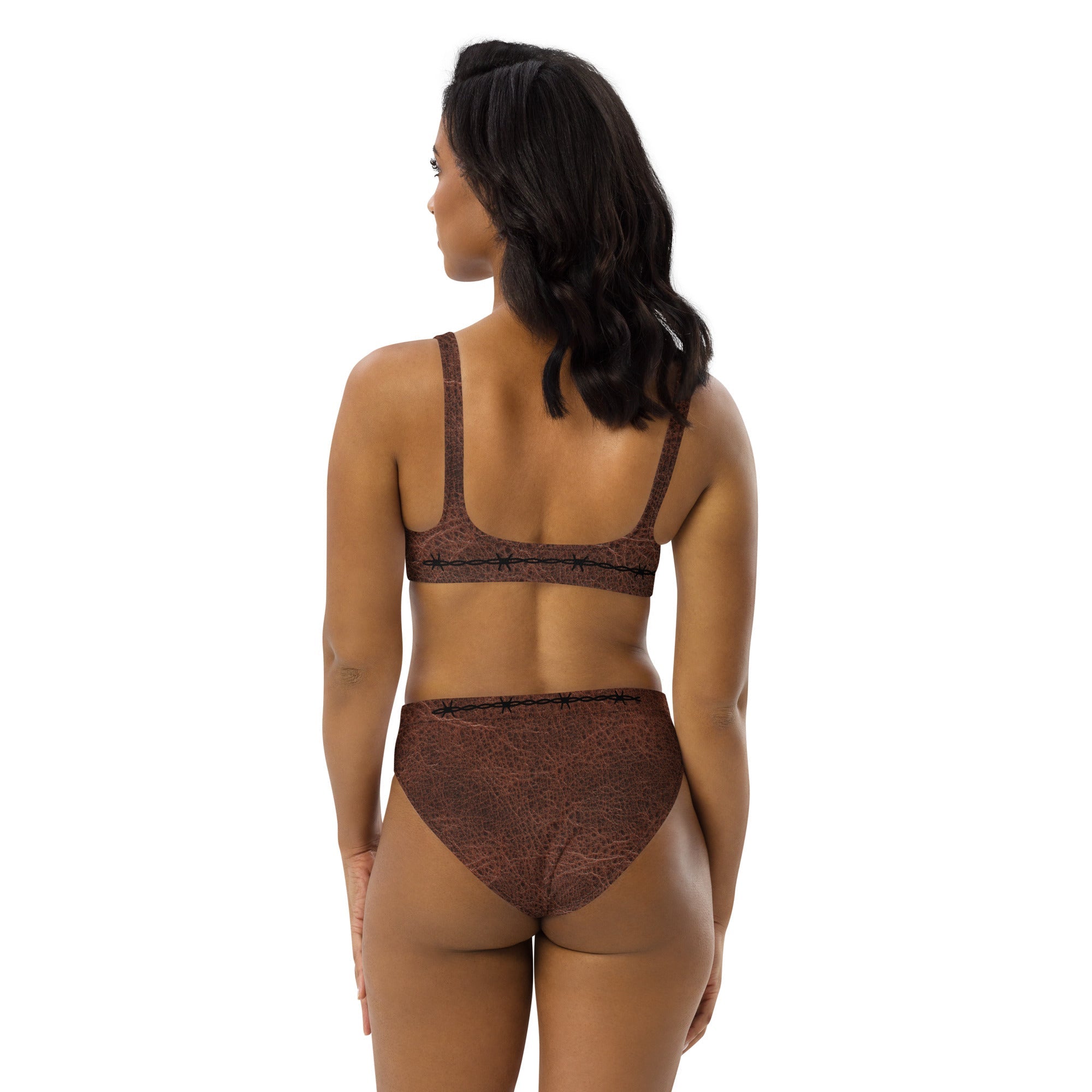Baha Ranch Yeehaw White Bull Skull Bikini