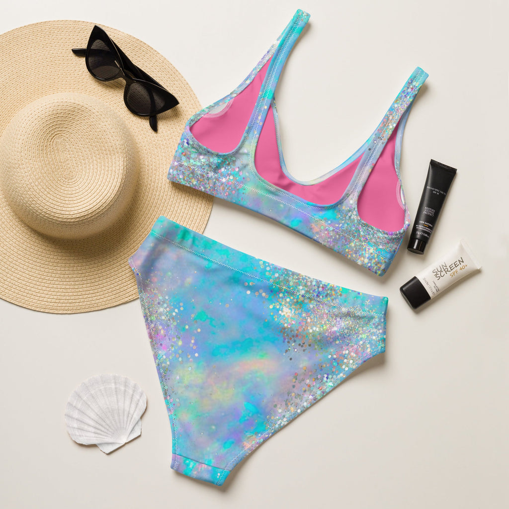 Baha Ranch Yeehaw Howdy Opal Glitter Bikini