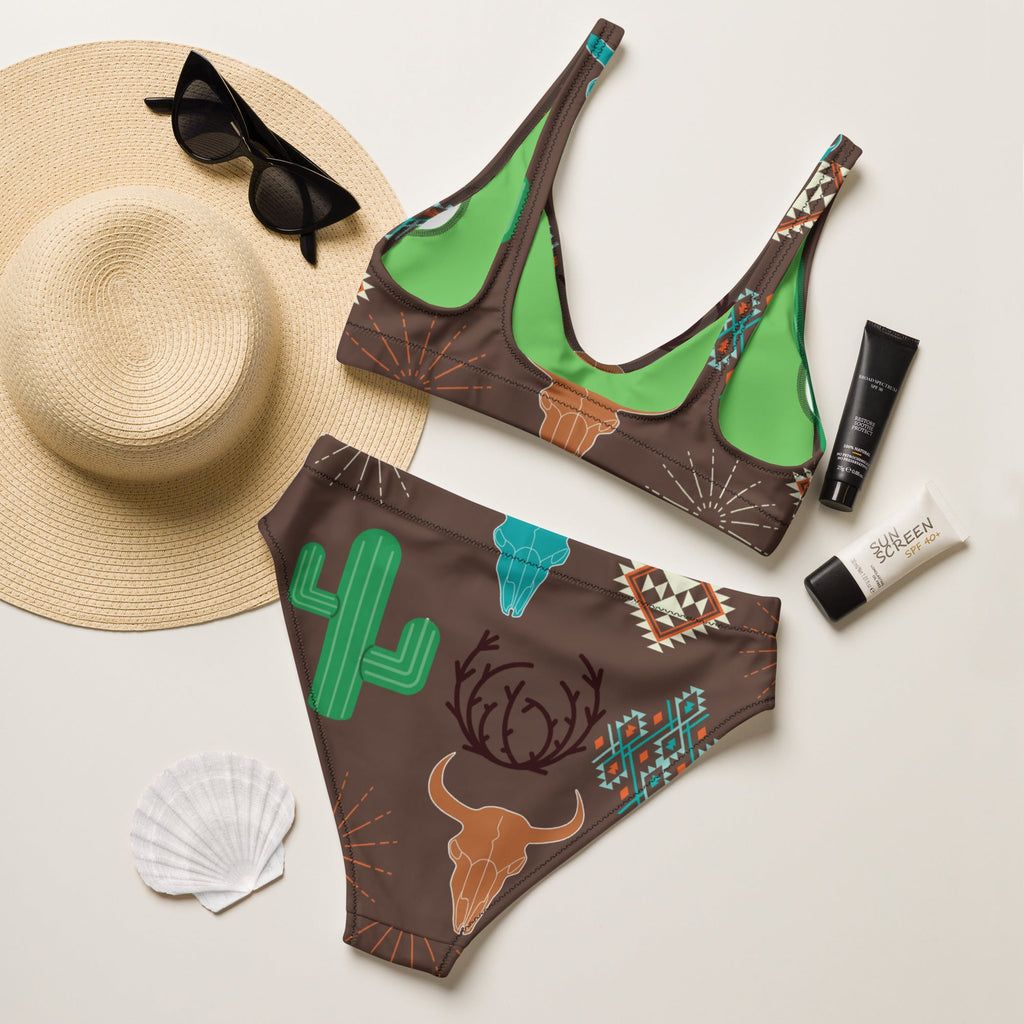 Baha Ranch Yeehaw Cactus Bullhead Bikini