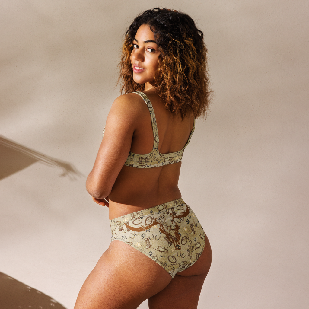 Baha Ranch Yeehaw Vintage Western Bikini