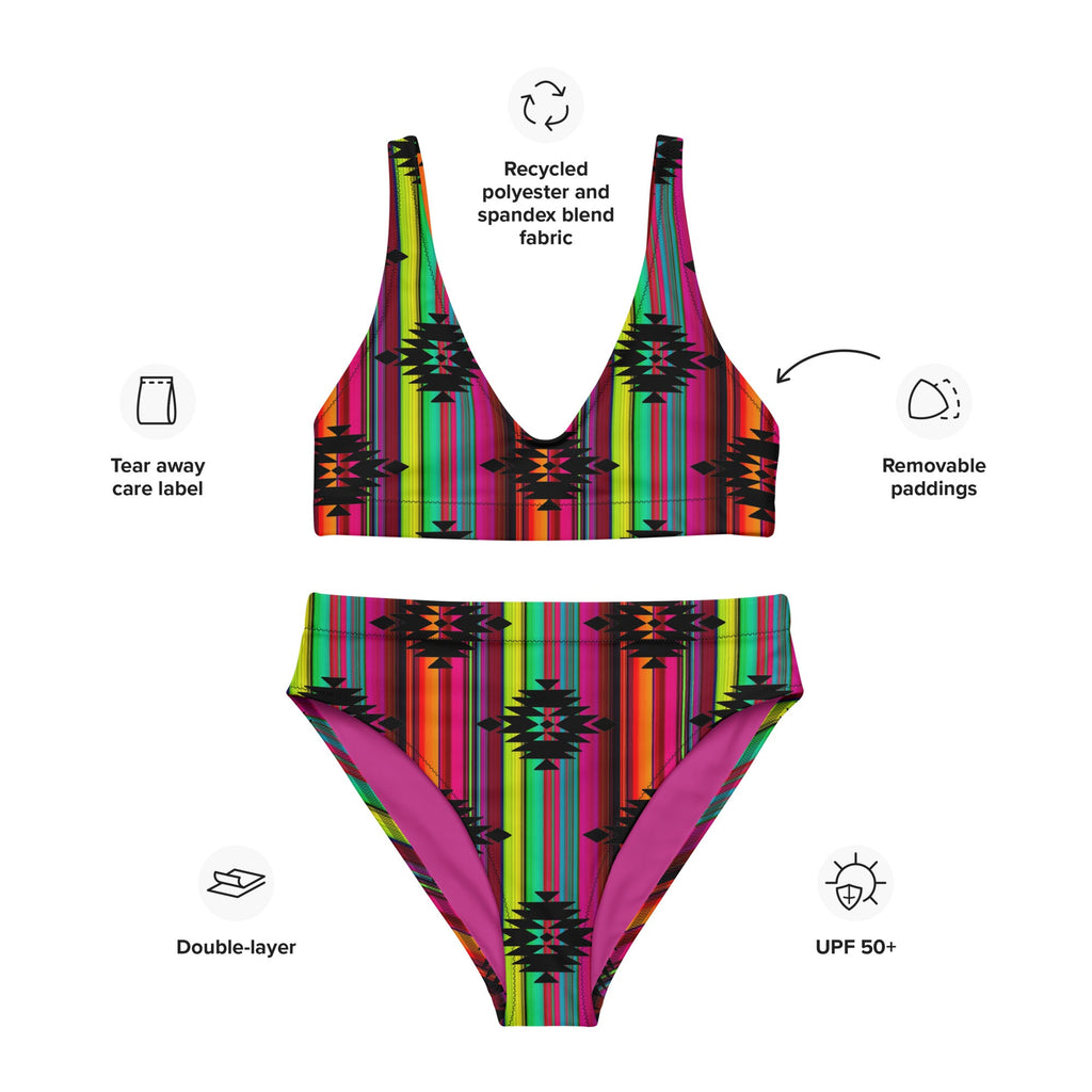 Baha Ranch Yeehaw Aztec Serape Bikini