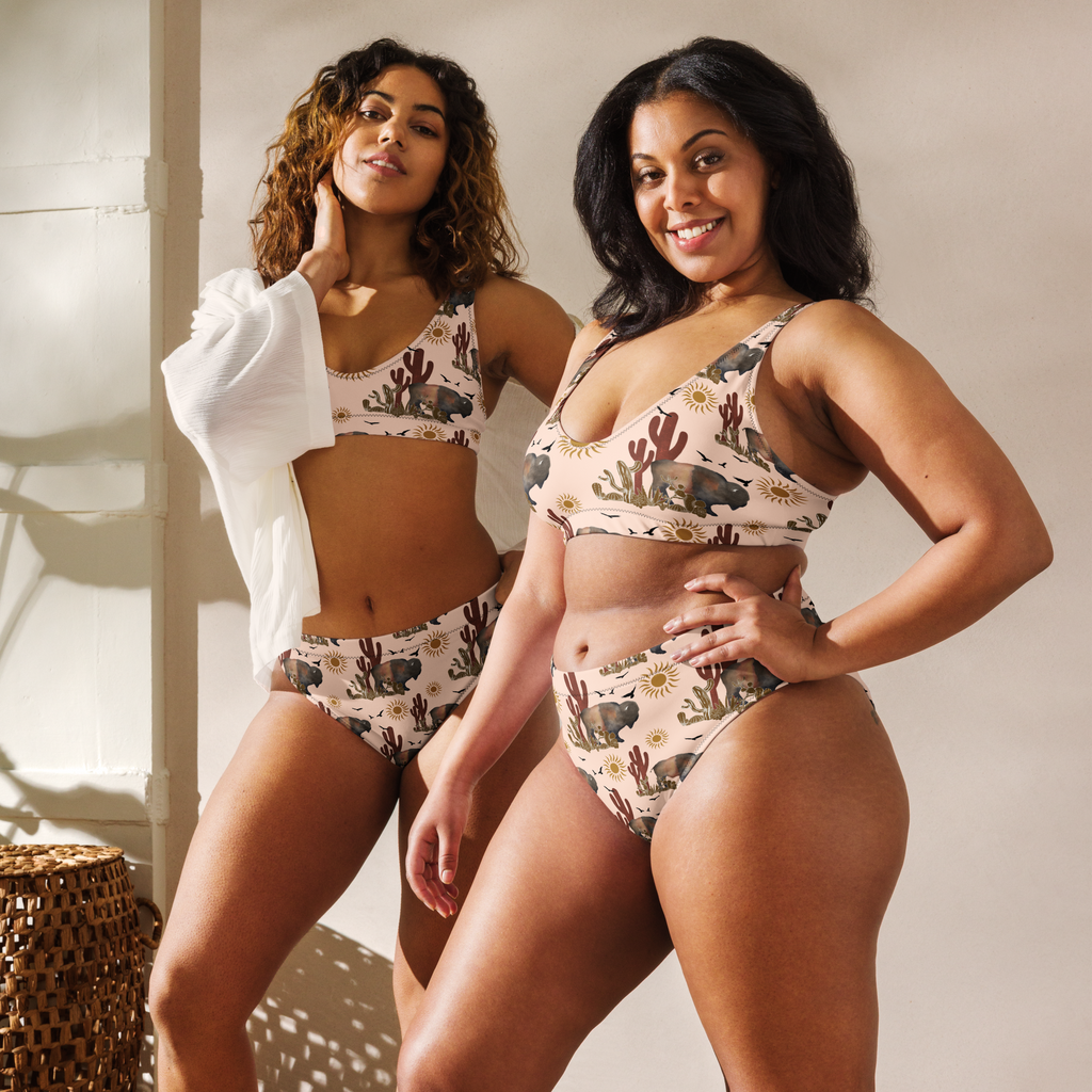 Baha Ranch Yeehaw Desert Bison Bikini