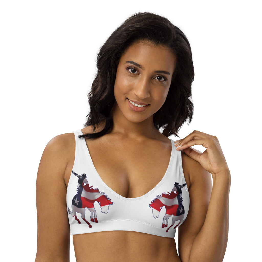 Baha Ranch Yeehaw American Rodeo Bikini Top