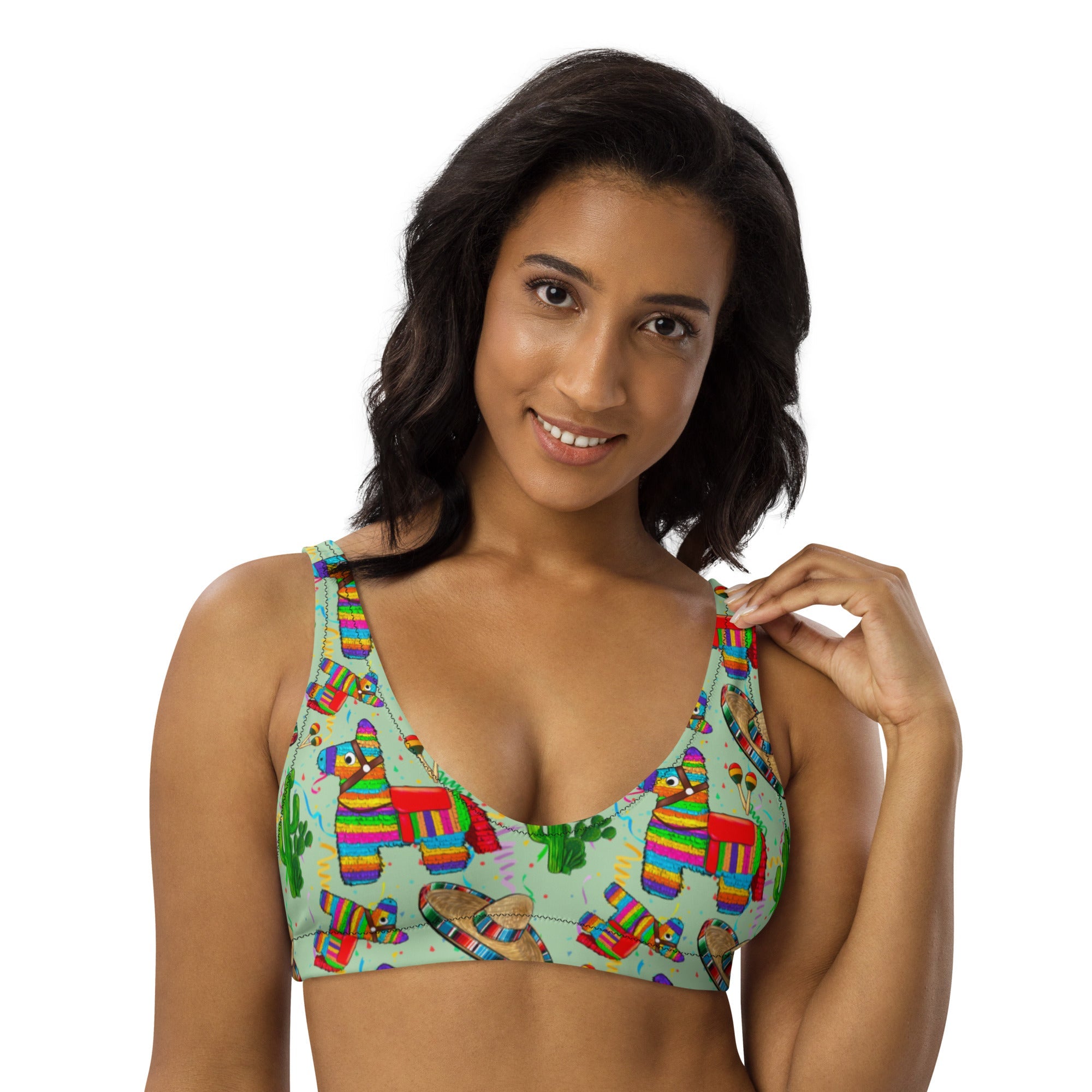 Baha Ranch Yeehaw Cinco De Mayo Bikini Top