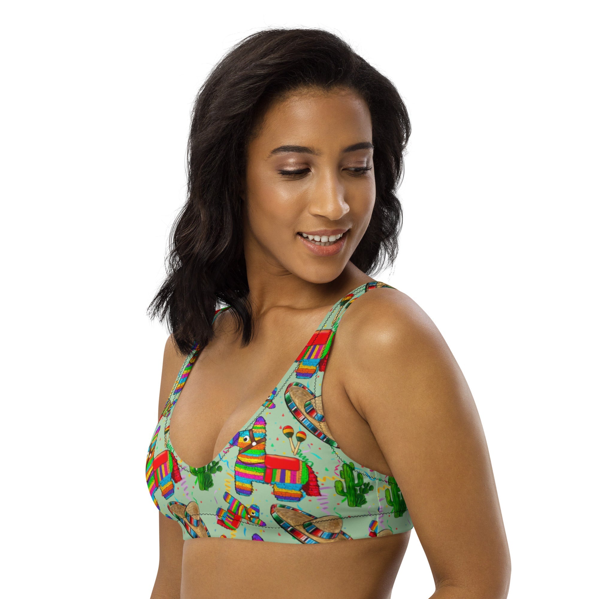 Baha Ranch Yeehaw Cinco De Mayo Bikini Top
