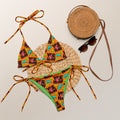 Baha Ranch Yeehaw Orange String Bikini