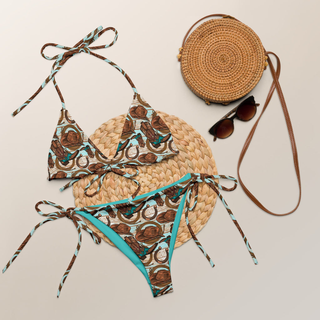 Baha Ranch Yeehaw Cowboy Up String Bikini