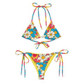 Baha Ranch Yeehaw Flower Child Retro String Bikini