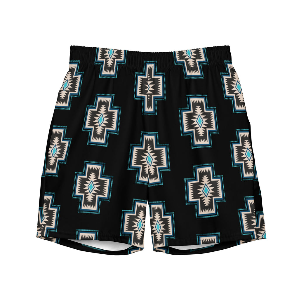 Baha Ranch Yeehaw Southwest Cross Men's Swim Trunks