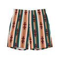 Baha Ranch Yeehaw Cocoa Aztec Men's Swim Trunks