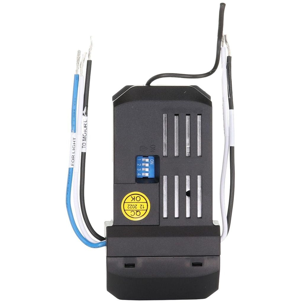 Anderic FAN53TW-UC7067FMRX-KIT Universal 3-Speed Add-on Ceiling Fan Remote Control Kit