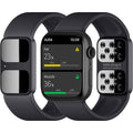 AURA Strap 2 Compatible w Apple Watch (45/49 mm (44/42mm), Coal Black)  (Refurbished)