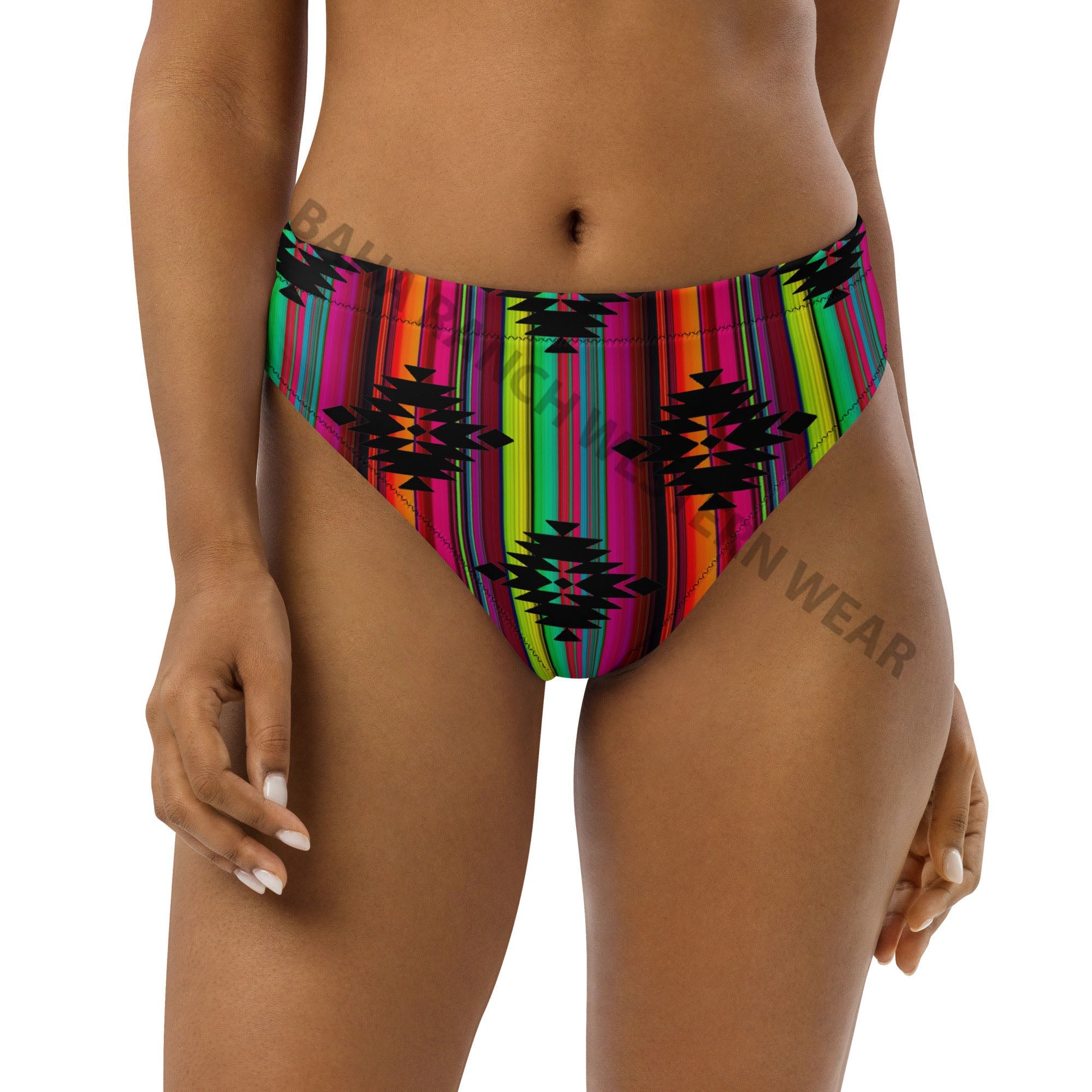 Baha Ranch Yeehaw Aztec Serape Bikini Bottom
