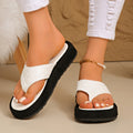 Toe Post Platform Sandals
