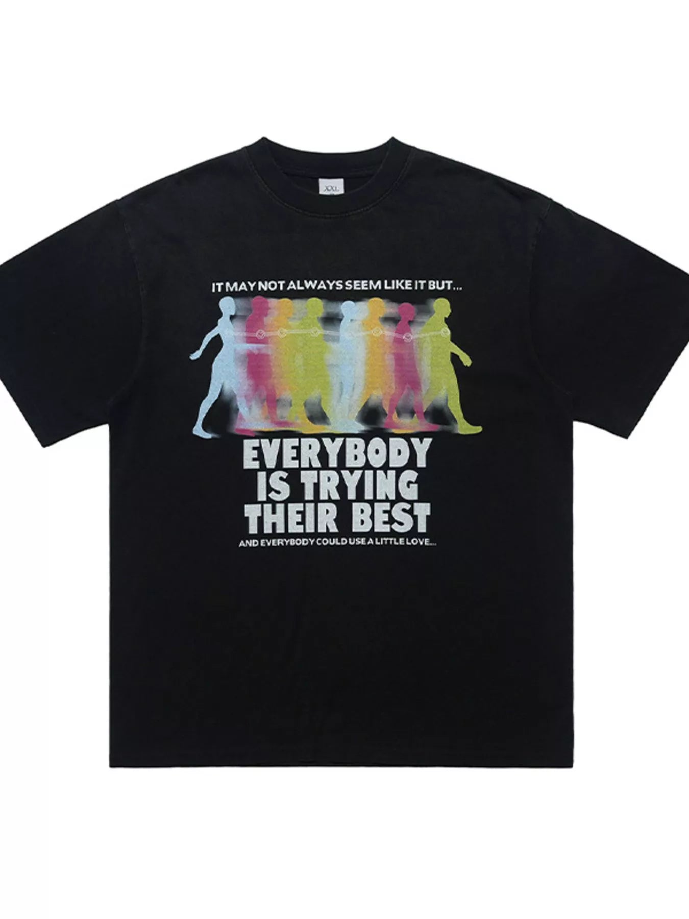 Men's Graphic Round Neck Short Sleeve T-Shirt