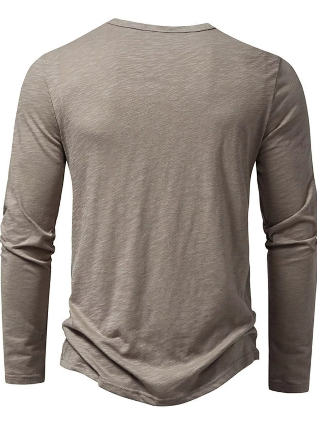 Men's Long Sleeve Henley T-Shirt